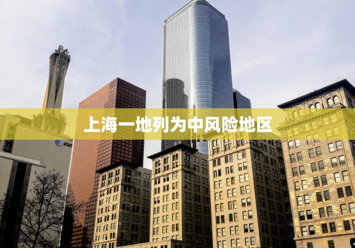 上海一地列为中风险地区
