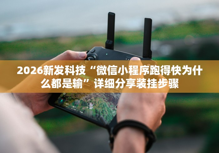 2026新发科技“微信小程序跑得快为什么都是输”详细分享装挂步骤