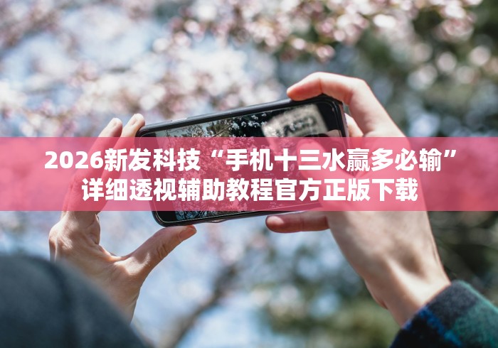 2026新发科技“手机十三水赢多必输	”详细透视辅助教程官方正版下载