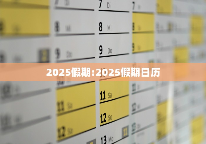 2025假期:2025假期日历