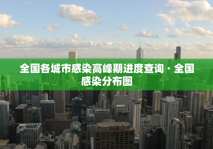 全国各城市感染高峰期进度查询 · 全国感染分布图