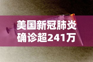 美国新冠肺炎确诊超241万