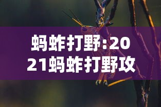 蚂蚱打野:2021蚂蚱打野攻略 蚂蚱打野:2021蚂蚱打野攻略