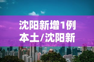 沈阳新增1例本土/沈阳新增一例病例