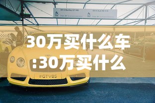 30万买什么车:30万买什么车推荐