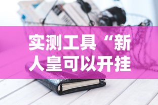 实测工具“新人皇可以开挂吗	”科技辅助神器手机版