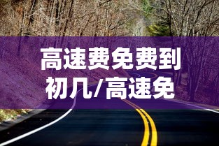 高速费免费到初几/高速免费是三十还是初一