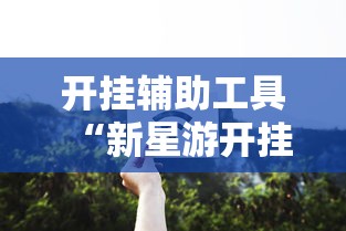 开挂辅助工具“新星游开挂透视软件下载”附透视挂详细教程