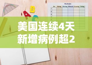 美国连续4天新增病例超2万例/美国6天新增100万例