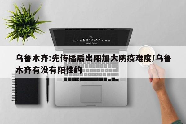 乌鲁木齐:先传播后出阳加大防疫难度/乌鲁木齐有没有阳性的
